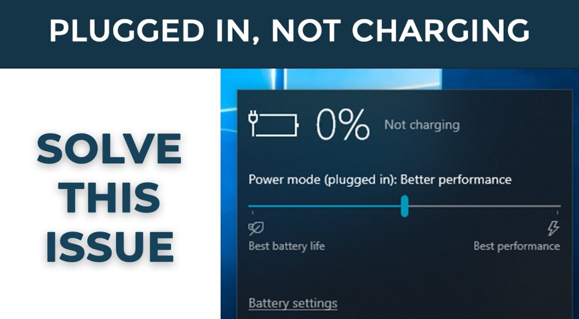 Cara Mengatasi Baterai Laptop Plugged In Not Charging Windows 10