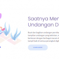 Membuat Undangan Digital Wedding